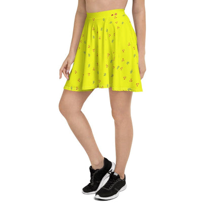 Golden Leaf Breeze Skater Skirt - Iron Phoenix GHG