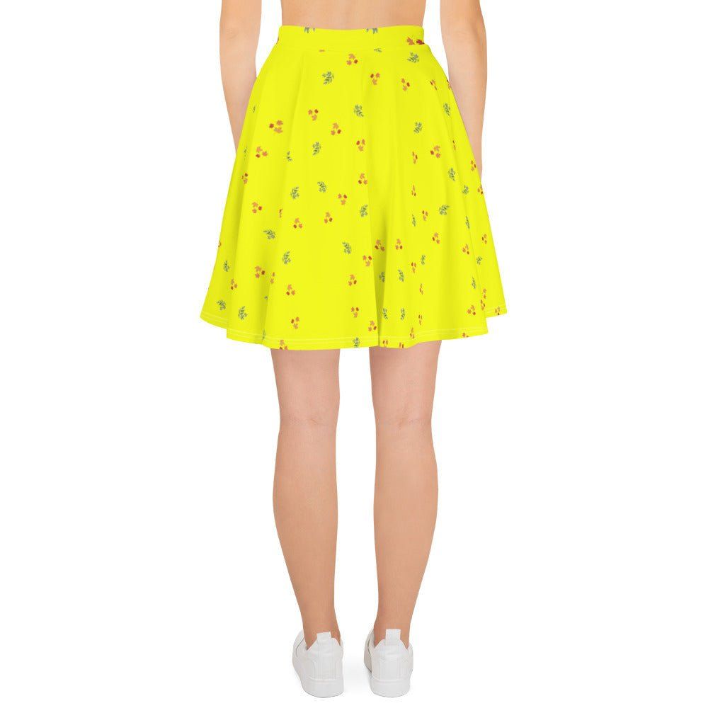 Golden Leaf Breeze Skater Skirt - Iron Phoenix GHG