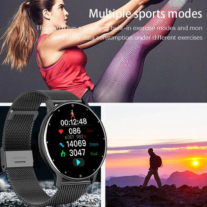Smart Watch - Eco LIGE 2025 1.28" IP67 Fitness - Iron Phoenix GHG