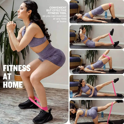 Resistance Band Set 5 Levels (by FitFlex) Eco 2025 - Iron Phoenix GHG