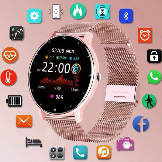 Smart Watch - Eco LIGE 2025 1.28" IP67 Fitness - Iron Phoenix GHG