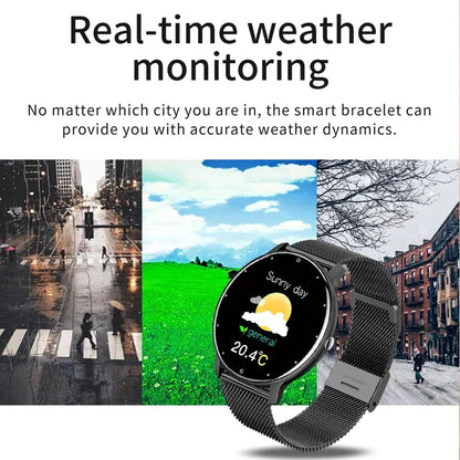 Smart Watch - Eco LIGE 2025 1.28" IP67 Fitness - Iron Phoenix GHG