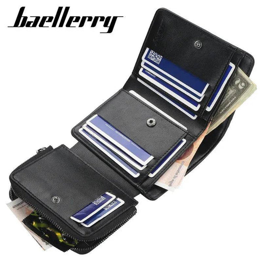 PU Leather Men’s Wallet (by baellerry) 2025 - Iron Phoenix GHG