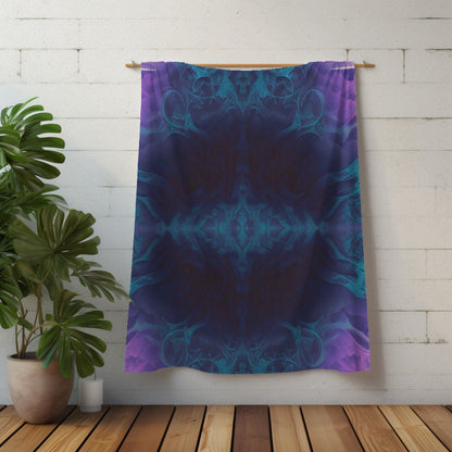 Kaleidoscope Premium Fleece Blanket - Iron Phoenix GHG