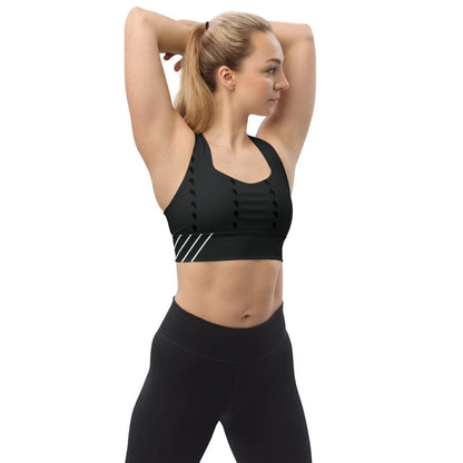 Longline sports bra - Iron Phoenix GHG