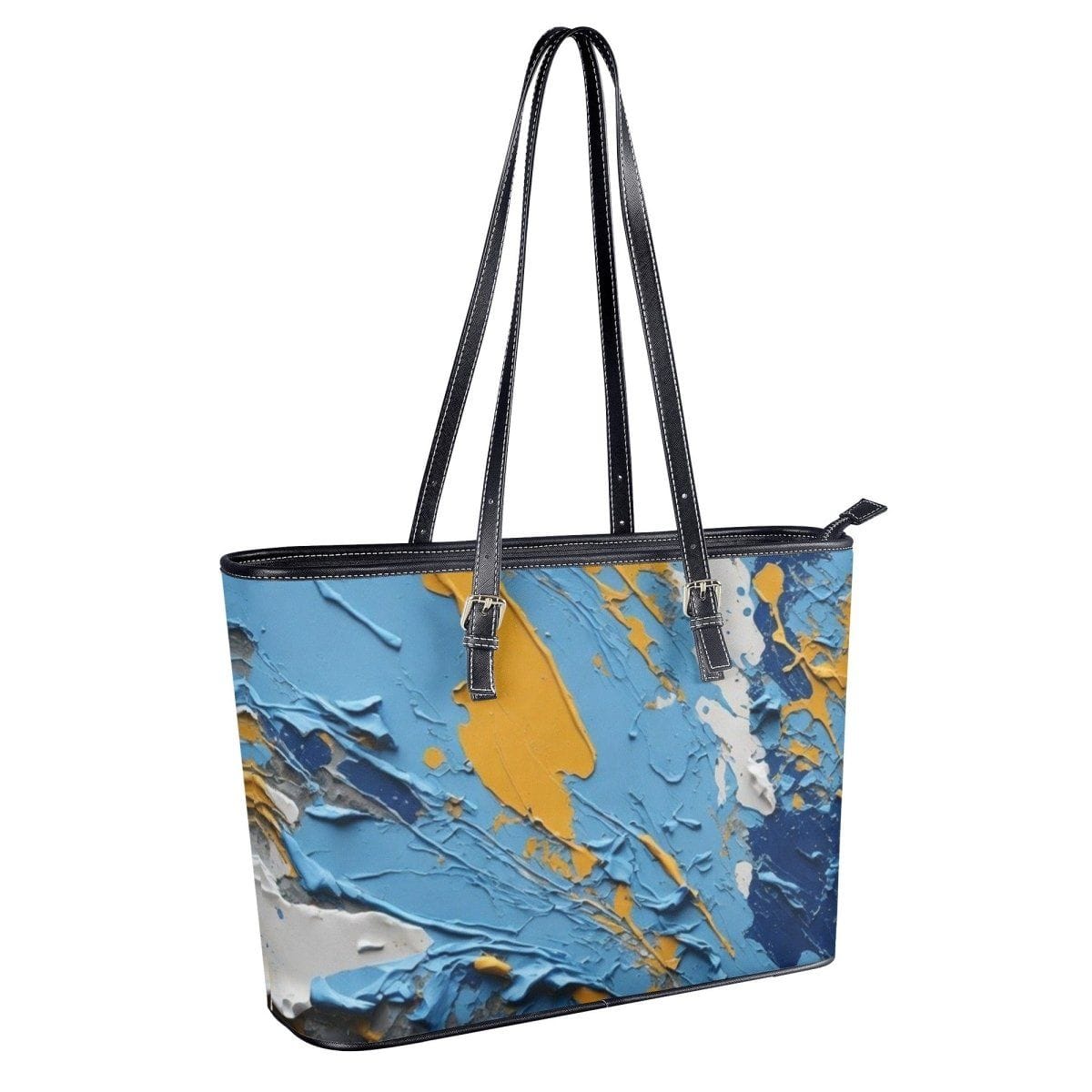 Paint splatter Fashion Tote Bags - Iron Phoenix GHG