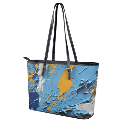 Paint splatter Fashion Tote Bags - Iron Phoenix GHG