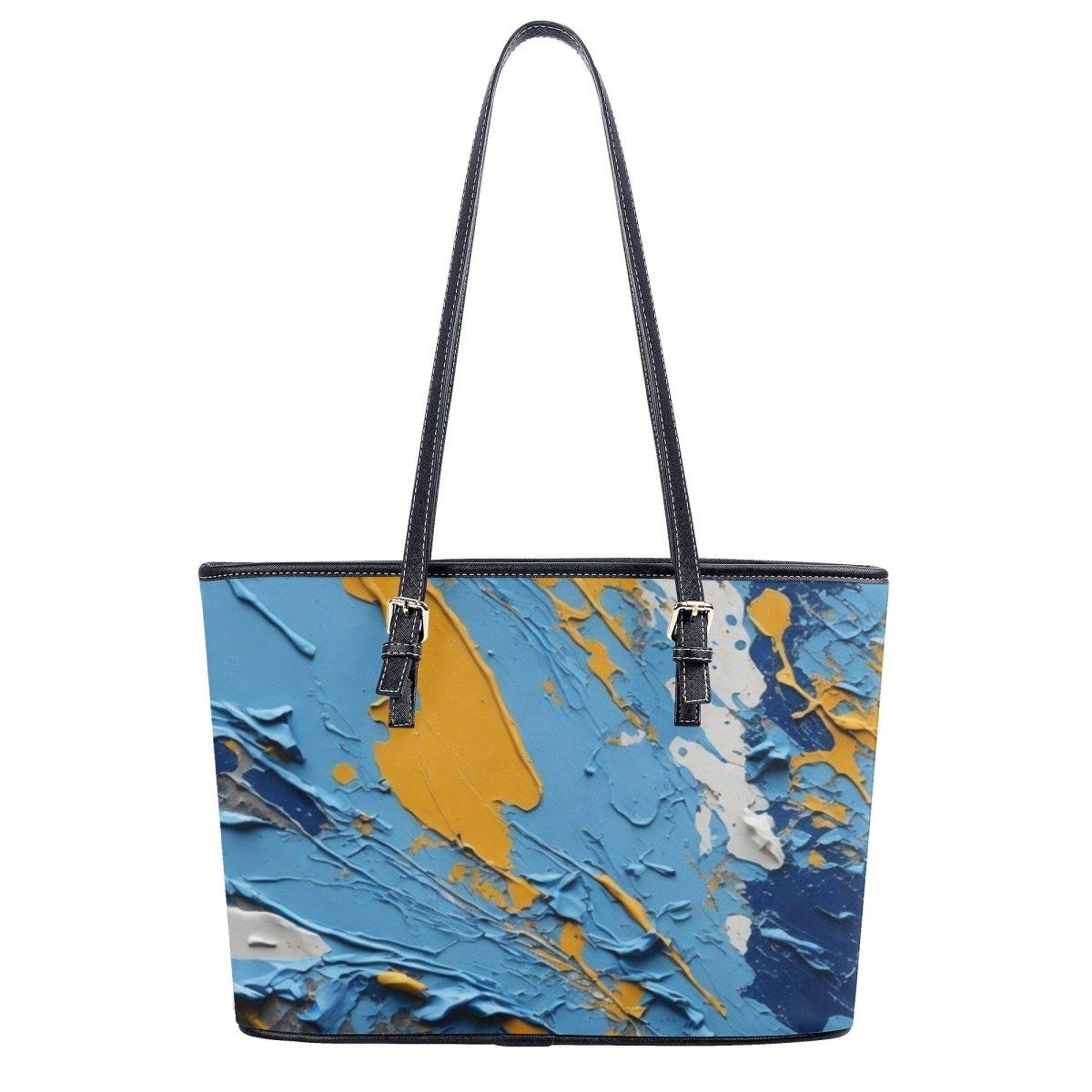Paint splatter Fashion Tote Bags - Iron Phoenix GHG