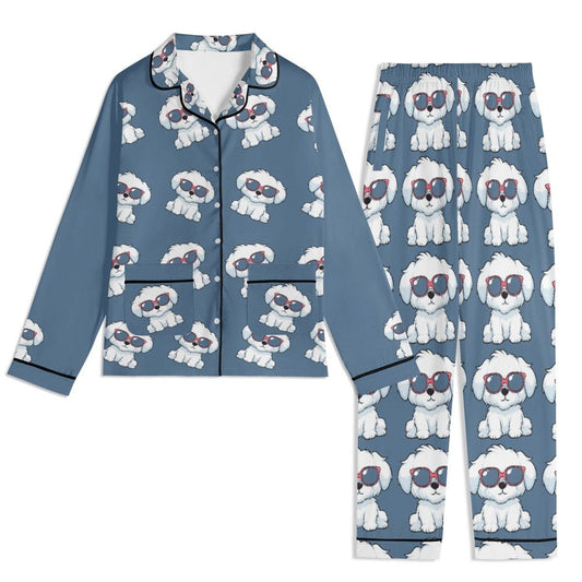 Personalized Photo Pajama Set - Long Sleeve  - Adult - Iron Phoenix GHG