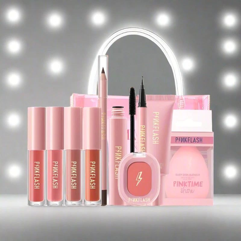 Pink Flash Makeup Set for Women - Iron Phoenix GHG