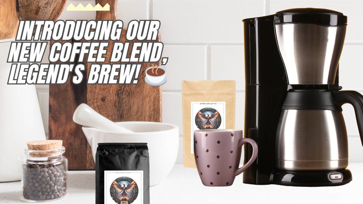 Premium Breakfast Blend Coffee with Energizing Kick - Iron Phoenix GHG