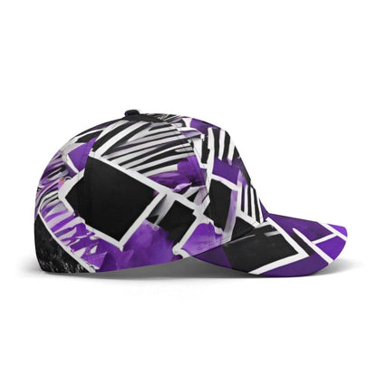 Purple All-over Print Baseball Cap - Iron Phoenix GHG