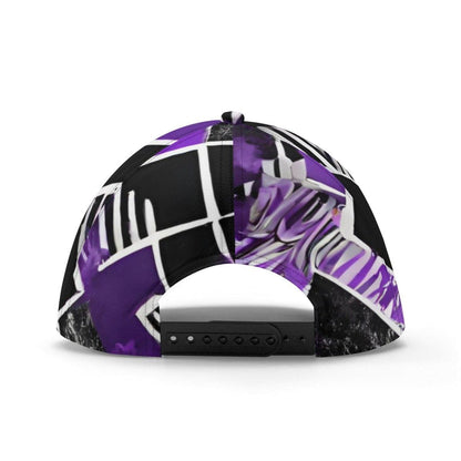 Purple All-over Print Baseball Cap - Iron Phoenix GHG