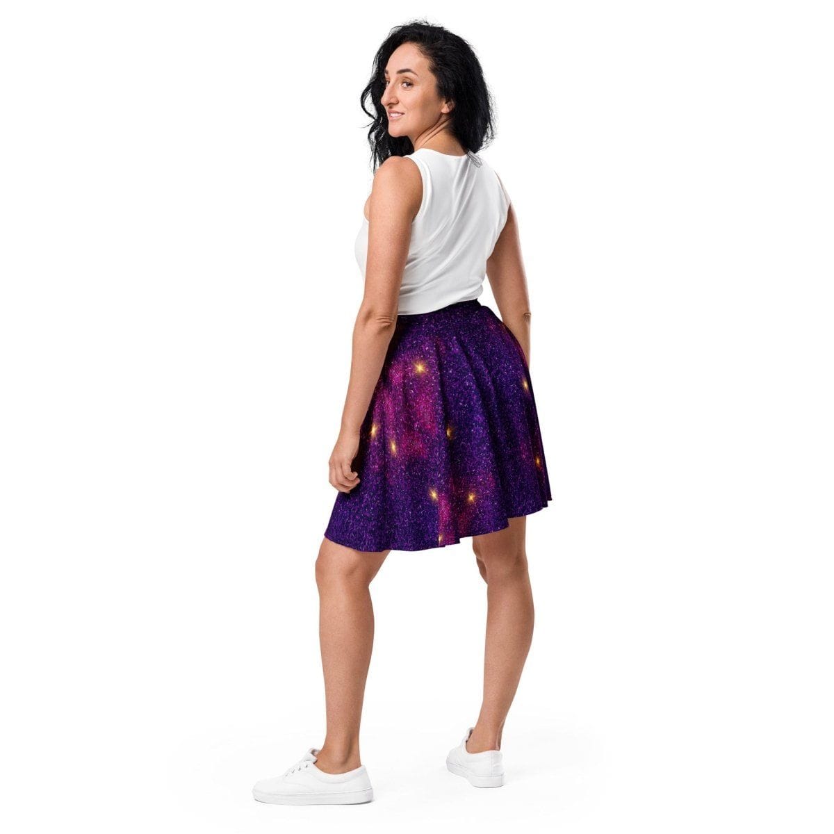 Purple simmer Skater Skirt - Iron Phoenix GHG