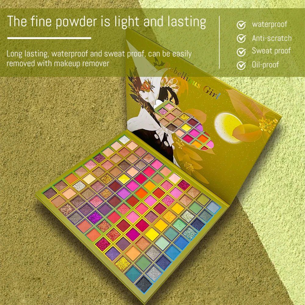 Rainbow Eye Makeup Palette - Matte Long-Lasting  Perfect Cosmetic Gift - Iron Phoenix GHG