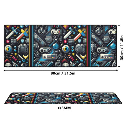 Retro Gaming Mouse Mat - Precision  Comfort for Optimal Experience - Iron Phoenix GHG