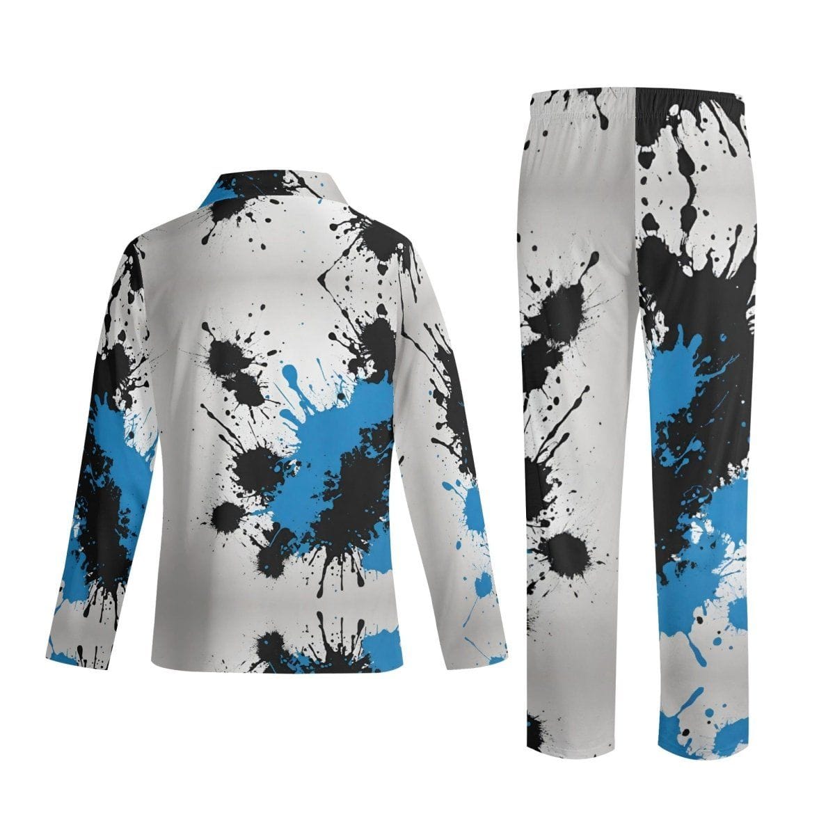 Retro Splatter Print Pajamas - Iron Phoenix GHG