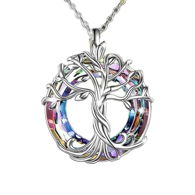 Tree of Life Necklace Crystal (by Celtic Charm) Eco 2025 - Iron Phoenix GHG