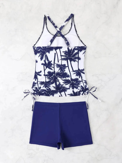 Printed Tankini Swimwear Set (by lyric) 2025 - Iron Phoenix GHG