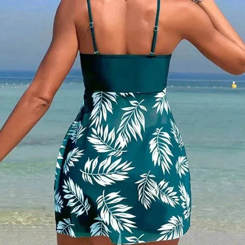 Summer Split Swimsuit Short Dress Iron Phoenix GHG 2025 - Iron Phoenix GHG