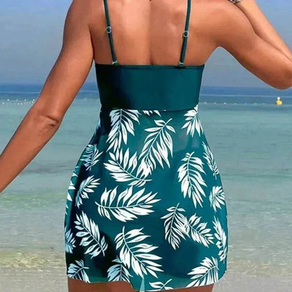 Summer Split Swimsuit Short Dress Iron Phoenix GHG 2025 - Iron Phoenix GHG