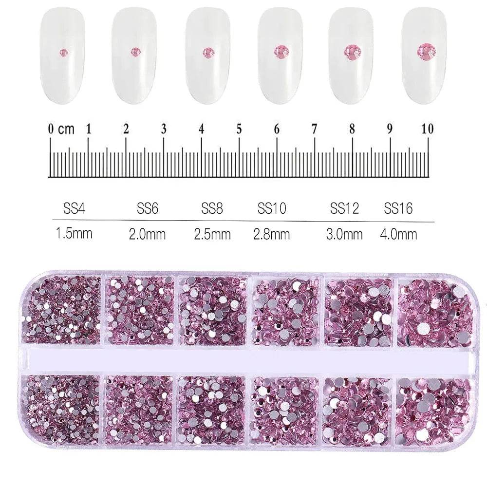 MAFANAILS Mixed Nail Rhinestones (by Iron Phoenix) 2025 - Iron Phoenix GHG