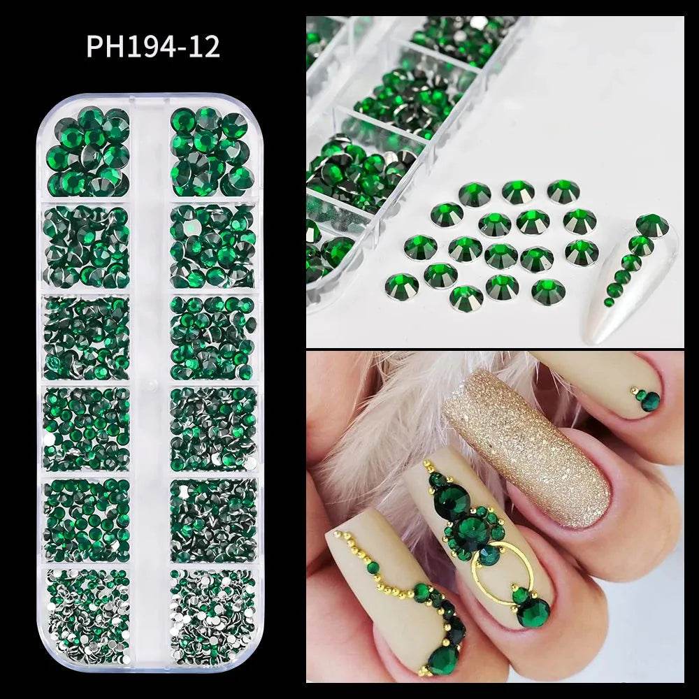 MAFANAILS Mixed Nail Rhinestones (by Iron Phoenix) 2025 - Iron Phoenix GHG