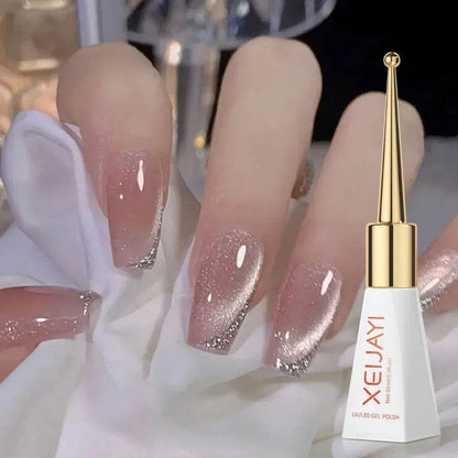 Crystal Cat Eye Gel Polish Holographic Iron Phoenix GHG 2025 - Iron Phoenix GHG