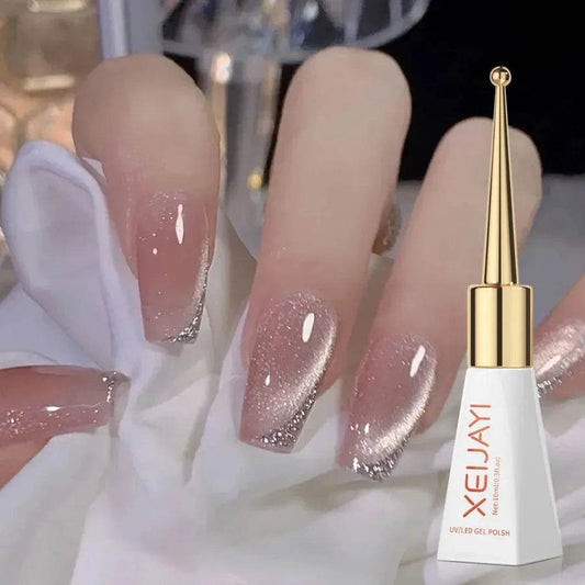 Crystal Cat Eye Gel Polish Holographic Iron Phoenix GHG 2025 - Iron Phoenix GHG