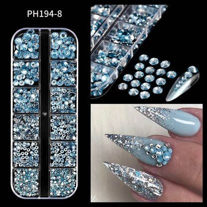 MAFANAILS Mixed Nail Rhinestones (by Iron Phoenix) 2025 - Iron Phoenix GHG