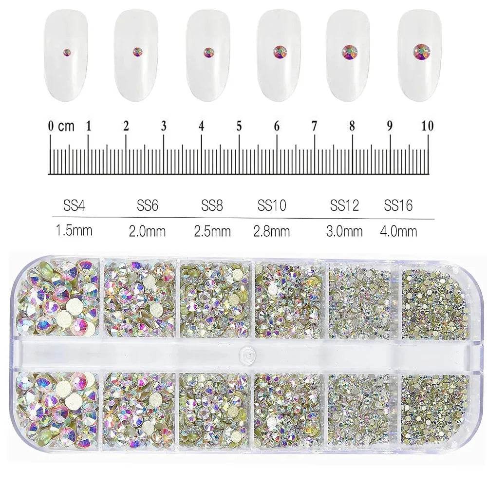 MAFANAILS Mixed Nail Rhinestones (by Iron Phoenix) 2025 - Iron Phoenix GHG