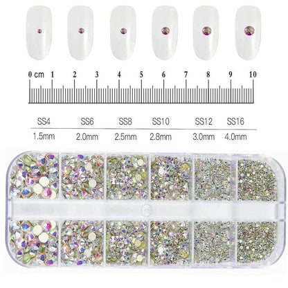 MAFANAILS Mixed Nail Rhinestones (by Iron Phoenix) 2025 - Iron Phoenix GHG