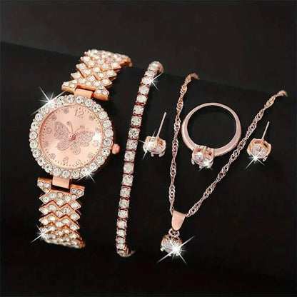Luxe Rose Gold Jewelry Set Iron Phoenix GHG 2025 - Iron Phoenix GHG