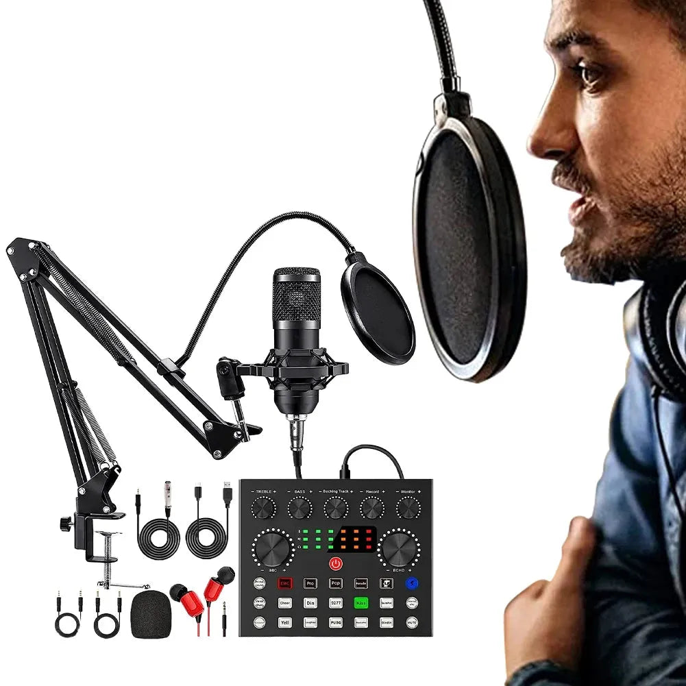 Mic Stand Podcast Equipment Gaming Microphone 2025 - Iron Phoenix GHG