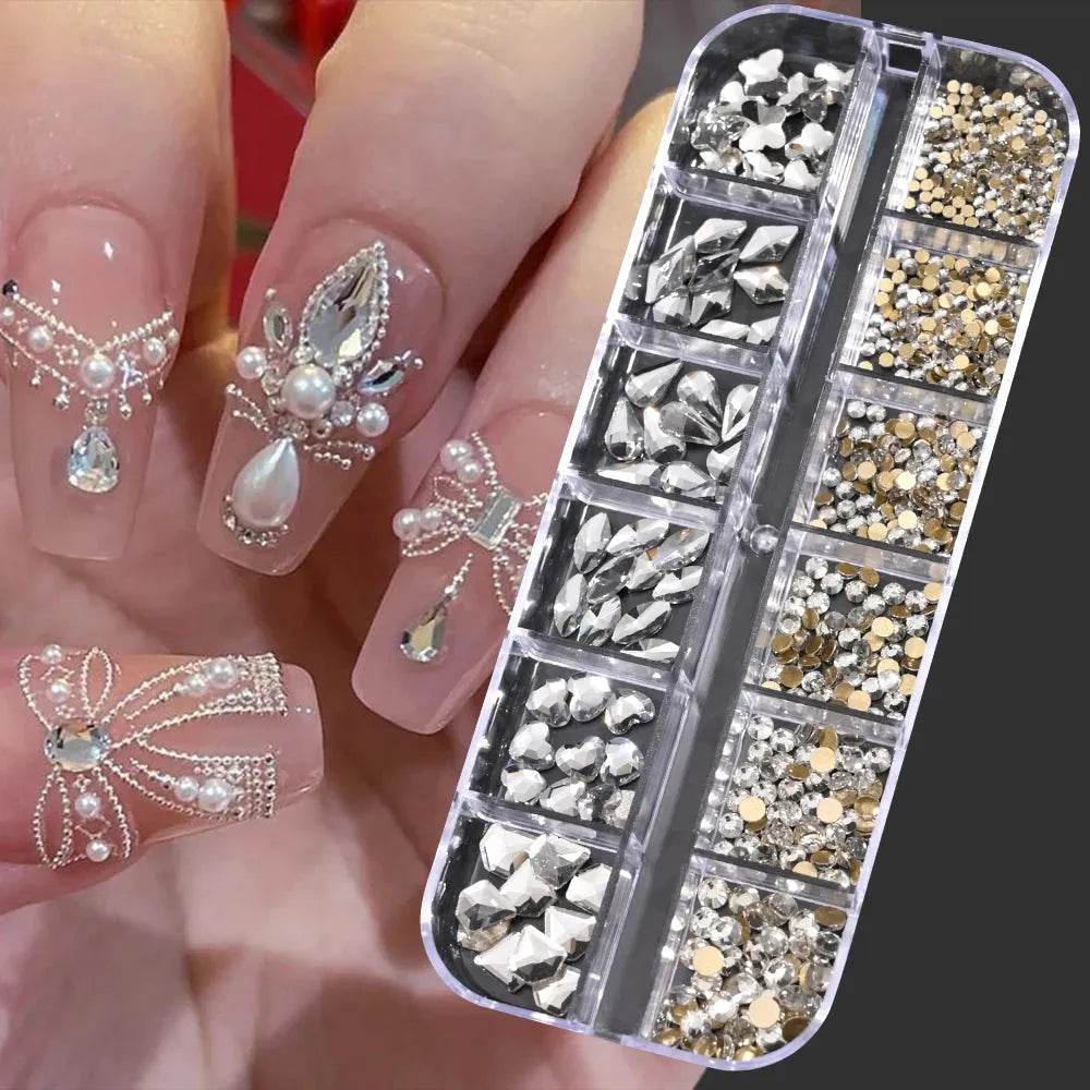 MAFANAILS Mixed Nail Rhinestones (by Iron Phoenix) 2025 - Iron Phoenix GHG