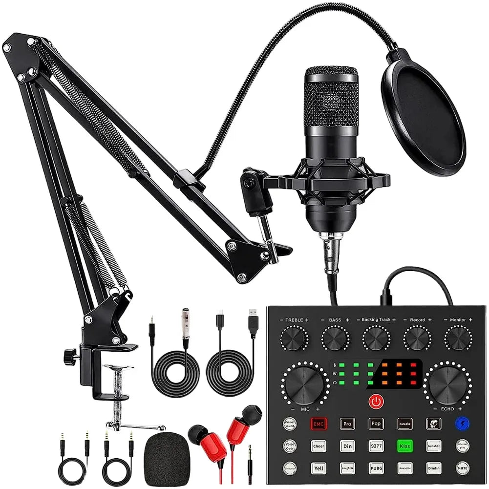 Mic Stand Podcast Equipment Gaming Microphone 2025 - Iron Phoenix GHG