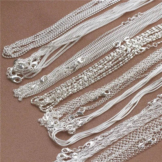 925 Sterling Silver Rolo Chain Necklace (by dower me) Eco 2025 - Iron Phoenix GHG