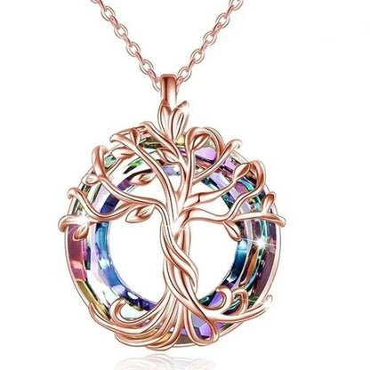 Tree of Life Necklace Crystal (by Celtic Charm) Eco 2025 - Iron Phoenix GHG