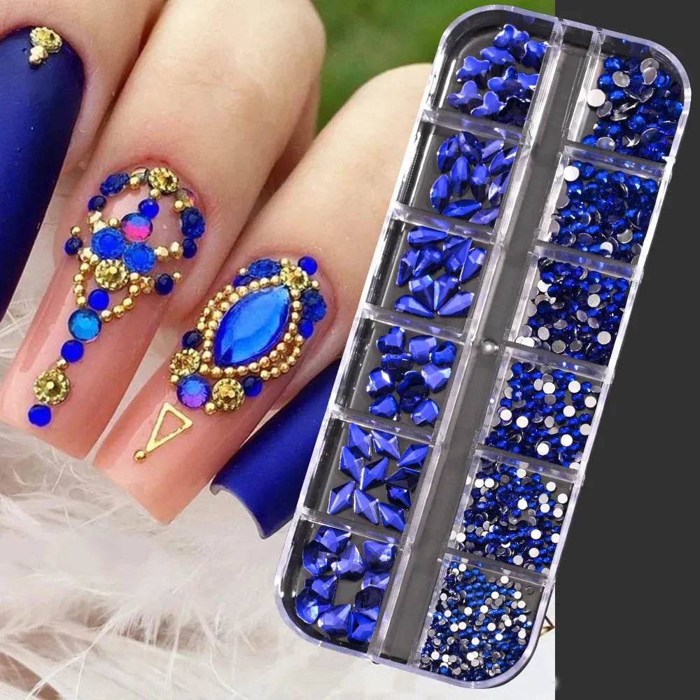 MAFANAILS Mixed Nail Rhinestones (by Iron Phoenix) 2025 - Iron Phoenix GHG
