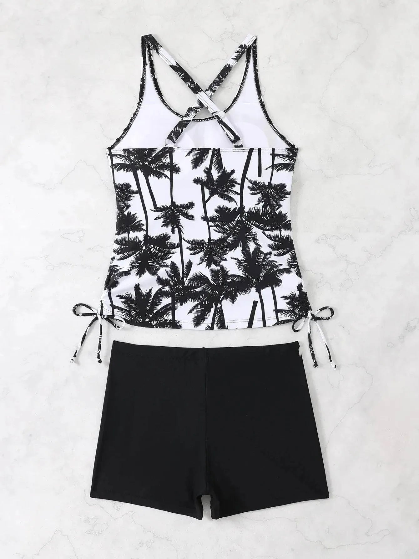 Printed Tankini Swimwear Set (by lyric) 2025 - Iron Phoenix GHG