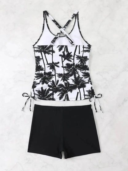 Printed Tankini Swimwear Set (by lyric) 2025 - Iron Phoenix GHG