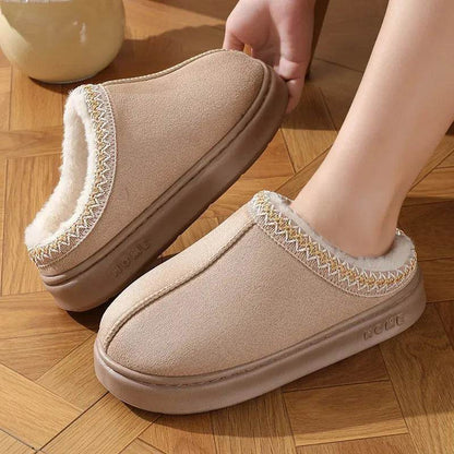 Fluffy Platform Slippers Shoes Footwear (by CozyStep) Eco 2025 - Iron Phoenix GHG