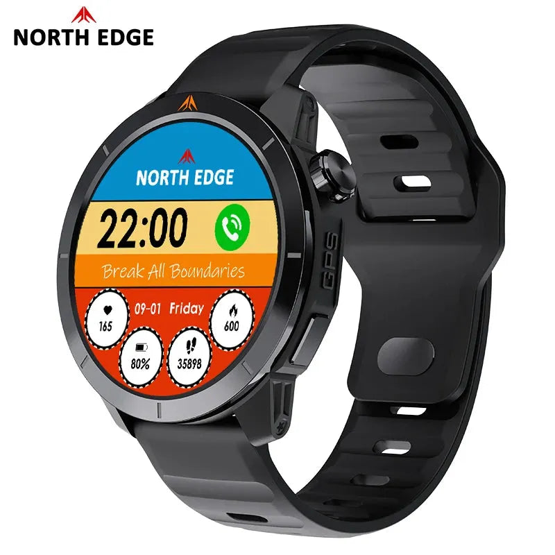 Smart Watch - Eco NORTH EDGE 1.43" GPS AMOLED - Iron Phoenix GHG