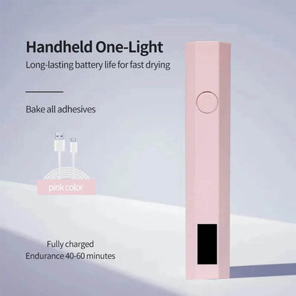 Handheld UV LED Nail Lamp (by YIKOOLIN) Eco 2025 - Iron Phoenix GHG