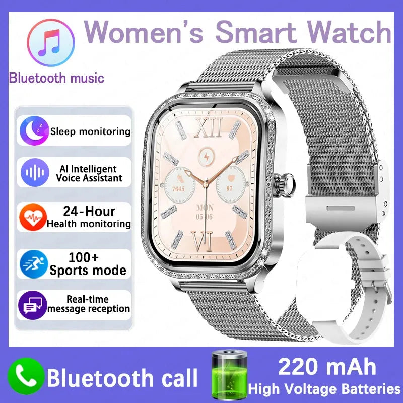 Smart Watch - Eco ChiBear 1.75" IP68 Fitness - Iron Phoenix GHG