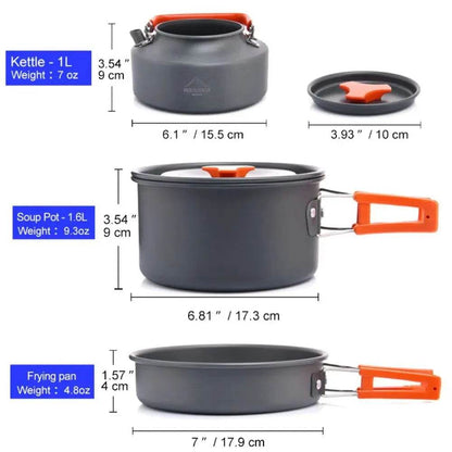 Widesea Camping Tableware Set (by Iron Phoenix) 2025 - Iron Phoenix GHG