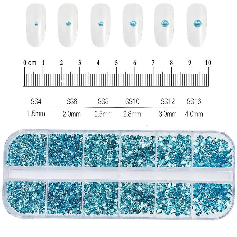 MAFANAILS Mixed Nail Rhinestones (by Iron Phoenix) 2025 - Iron Phoenix GHG