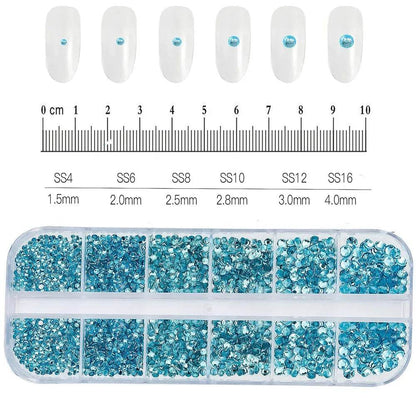MAFANAILS Mixed Nail Rhinestones (by Iron Phoenix) 2025 - Iron Phoenix GHG