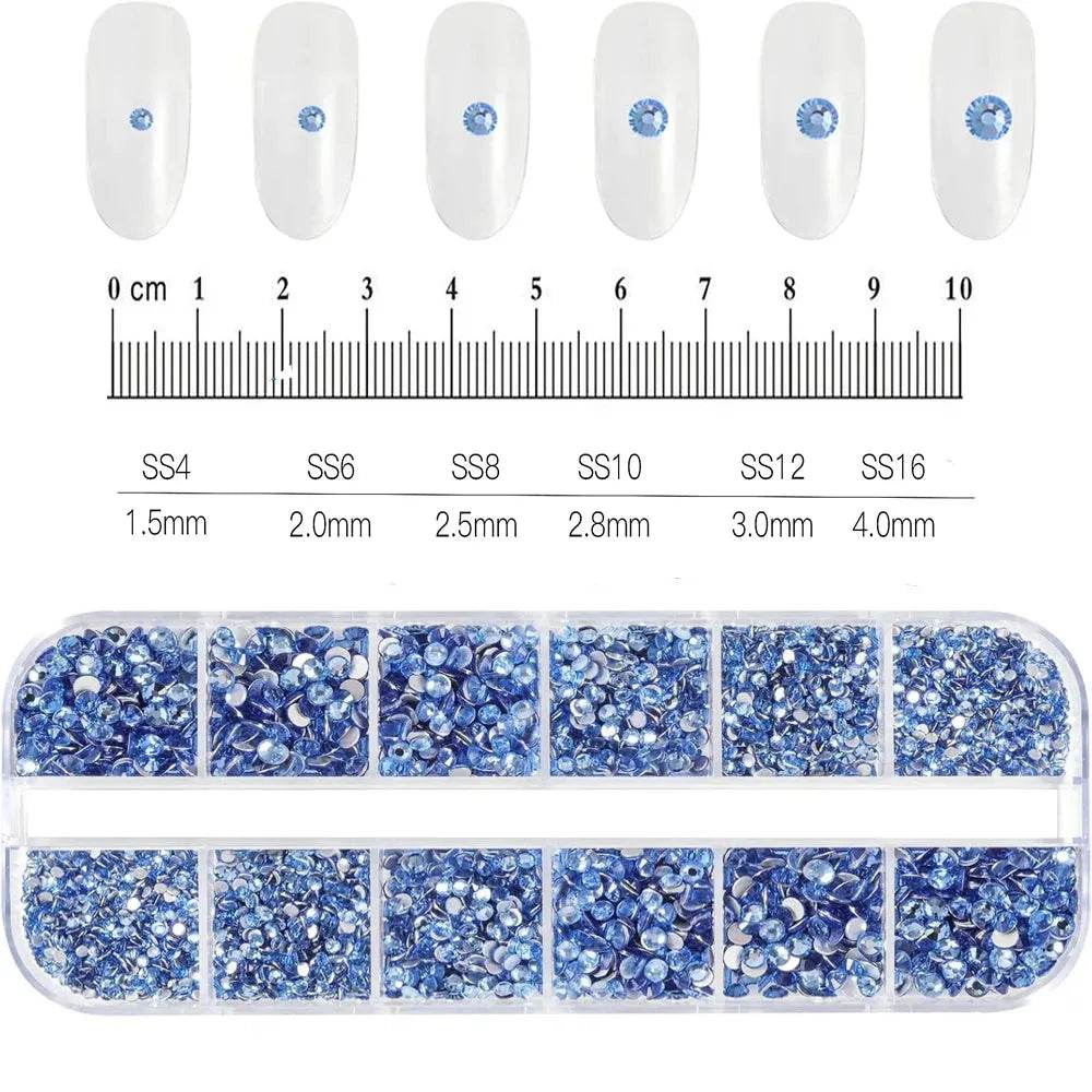 MAFANAILS Mixed Nail Rhinestones (by Iron Phoenix) 2025 - Iron Phoenix GHG