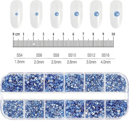 MAFANAILS Mixed Nail Rhinestones (by Iron Phoenix) 2025 - Iron Phoenix GHG